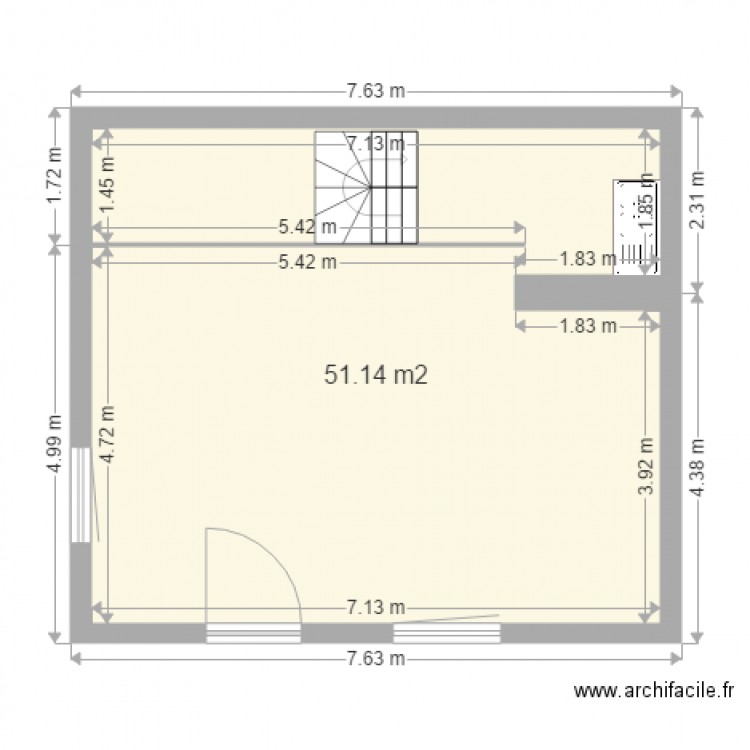 MAISON DU BAS REZ DE CHAUSSEE. Plan de 0 pièce et 0 m2