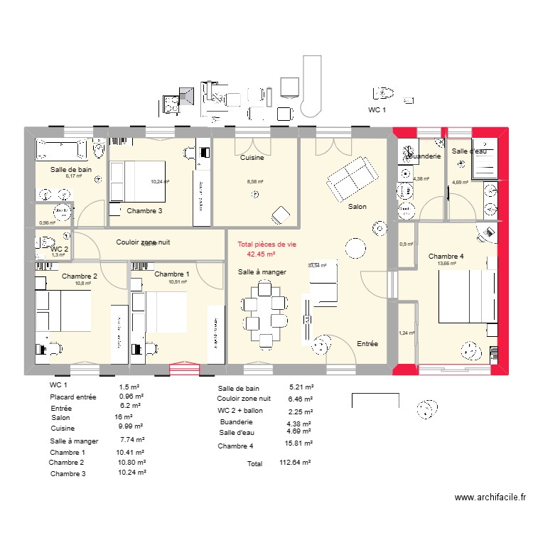 Zeb 14. Plan de 0 pièce et 0 m2