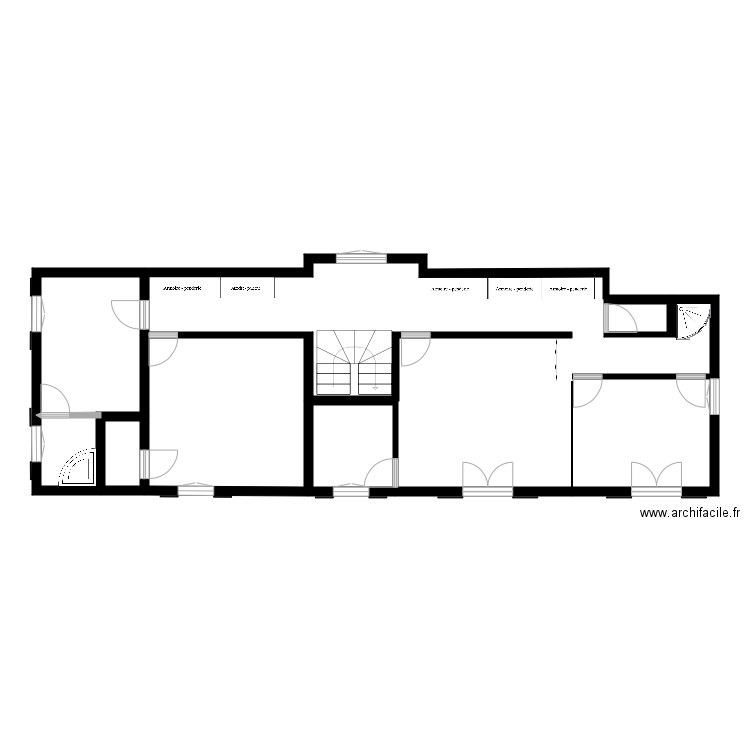 MAISON PRINCIPALE 1ER ETAGE. Plan de 0 pièce et 0 m2