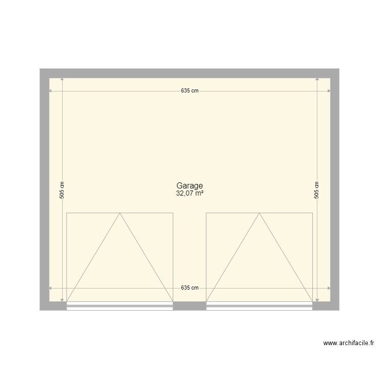 garage 2. Plan de 0 pièce et 0 m2