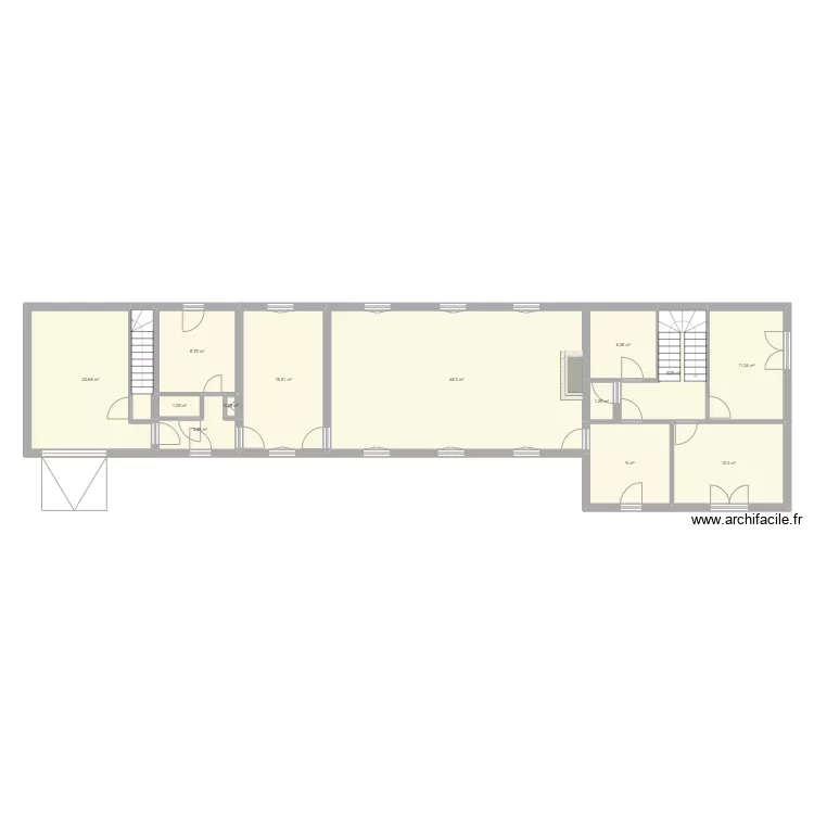 plan maison. Plan de 