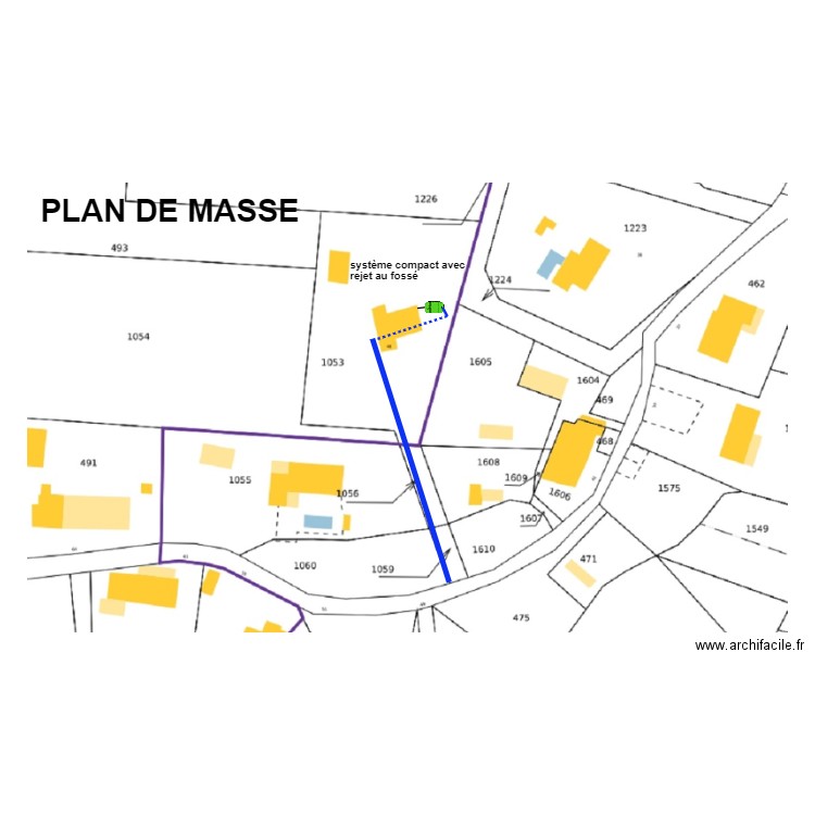 Pochard. Plan de 0 pièce et 0 m2