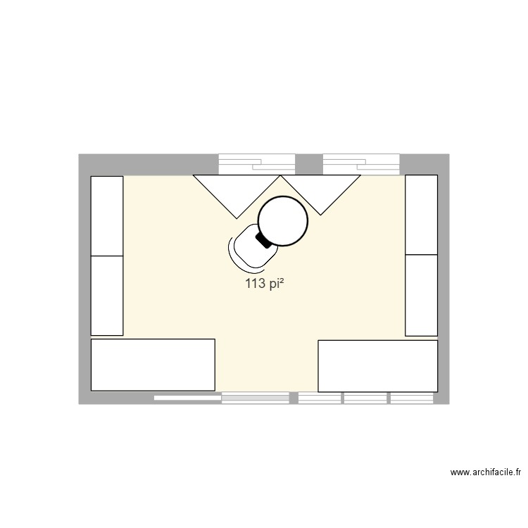 local poterie. Plan de 0 pièce et 0 m2