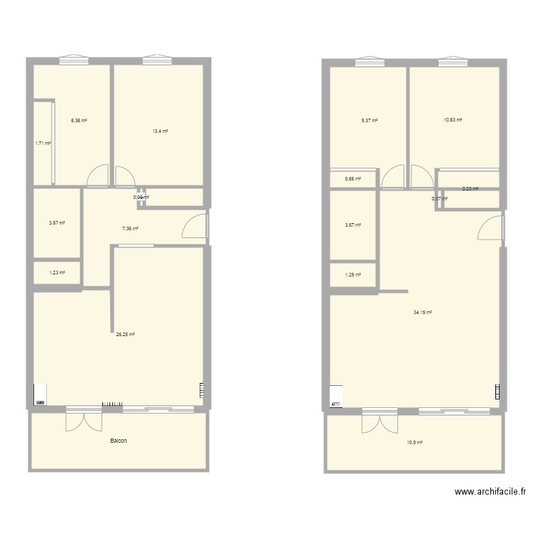 Ronzy travaux. Plan de 0 pièce et 0 m2