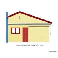 Salle de rangement fa&ccedil;ade  07 05 2021