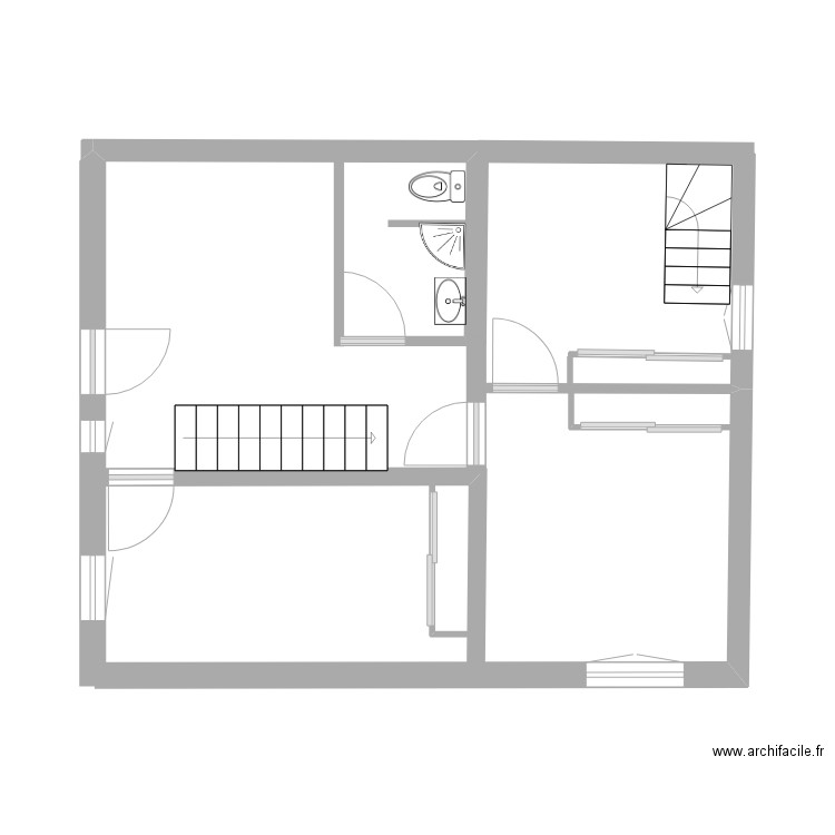 PLV N+1. Plan de 0 pièce et 0 m2