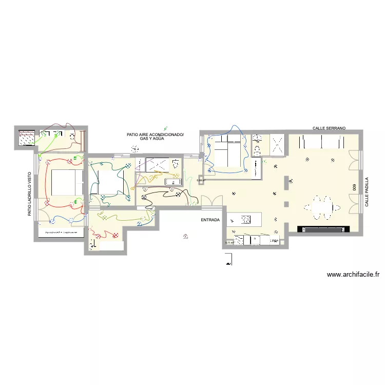 iluminaci&oacute;n final paDILA. Plan de 