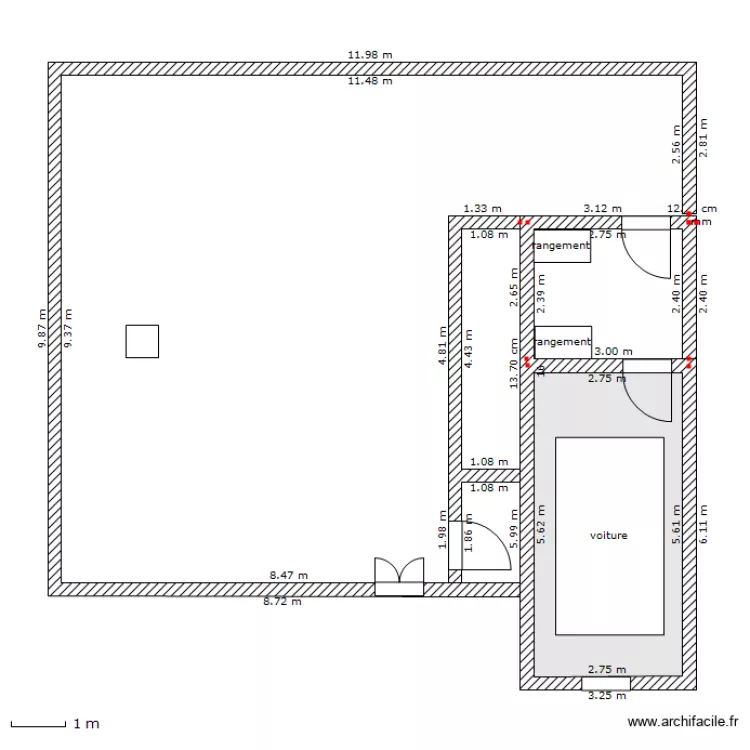 ouedrouman. Plan de 