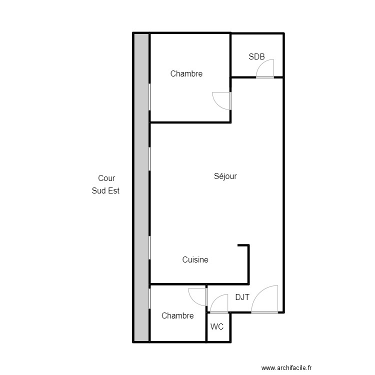 Plan Tirard Paco. Plan de 0 pièce et 0 m2
