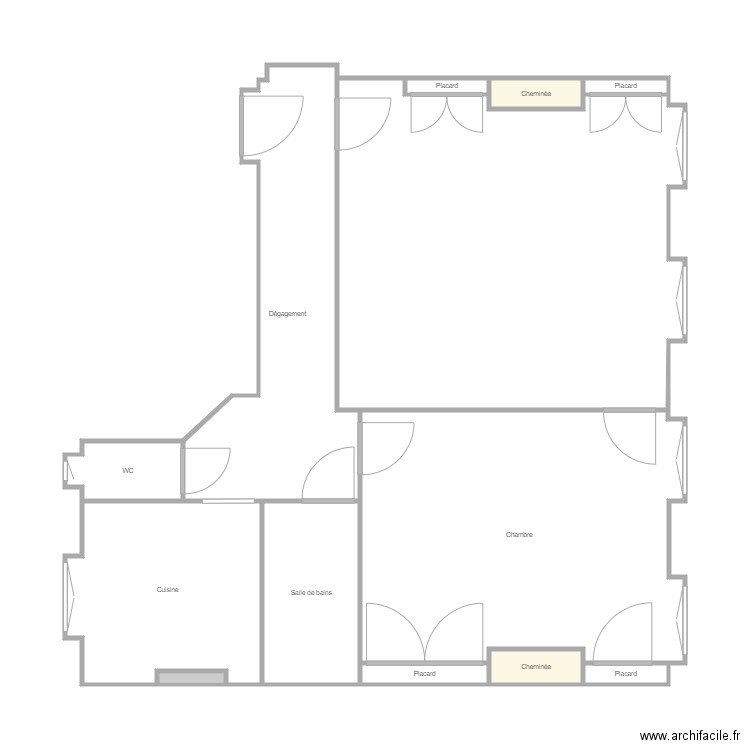 Autechaud. Plan de 0 pièce et 0 m2