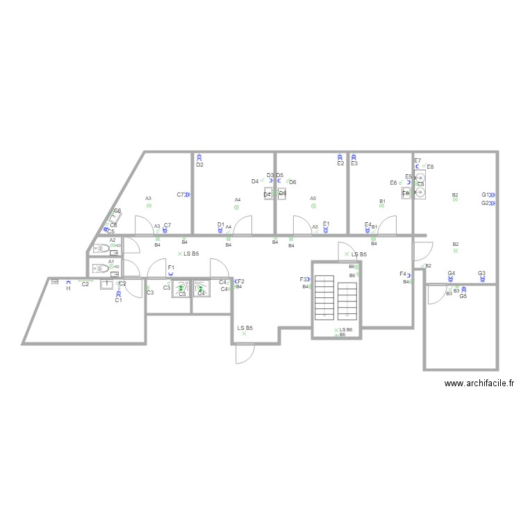 NOTRE DAME DES ANGES. Plan de 0 pièce et 0 m2