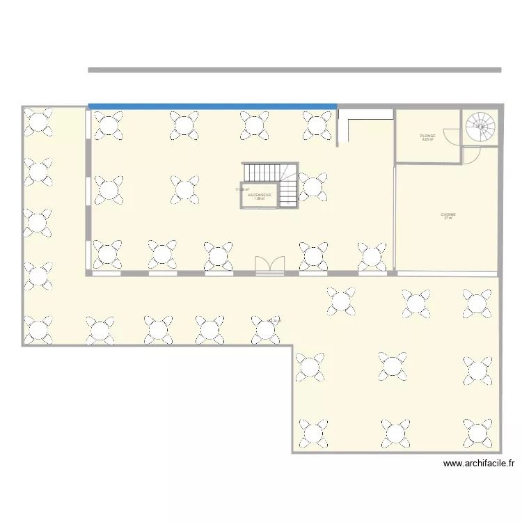 VILLA SCHOEFFERT ETAGE Resto. Plan de VILLA SCHOEFFERT ETAGE Resto. Plan de