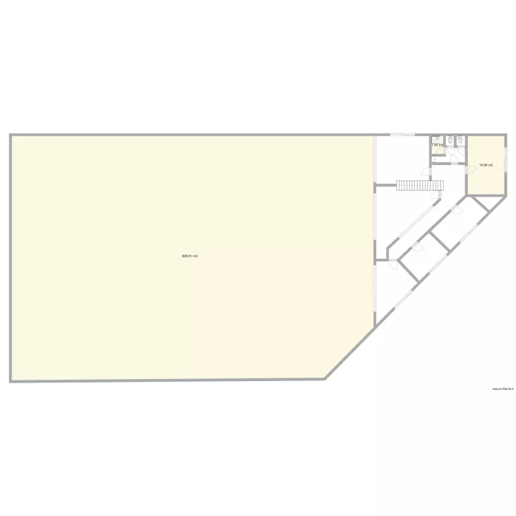MONTRABE ETAGE. Plan de 