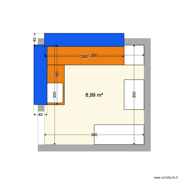 BBQ. Plan de 0 pièce et 0 m2