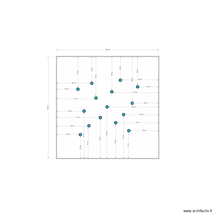 AZAMBOURG LODES. Plan de 0 pièce et 0 m2