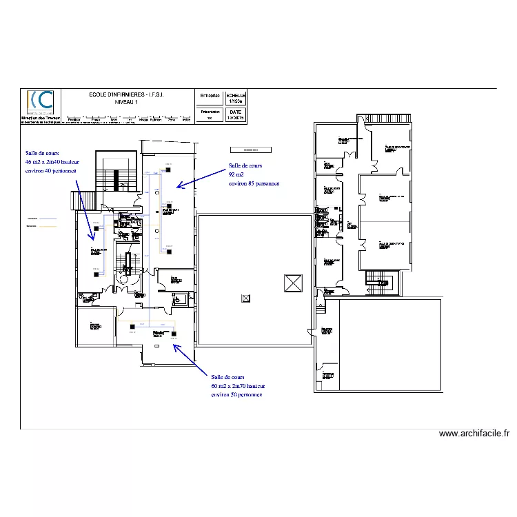 IFSI  ETAGE 1. Plan de 