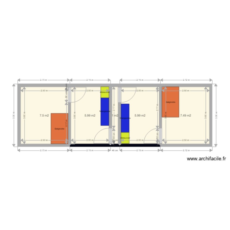 plan1. Plan de 0 pièce et 0 m2