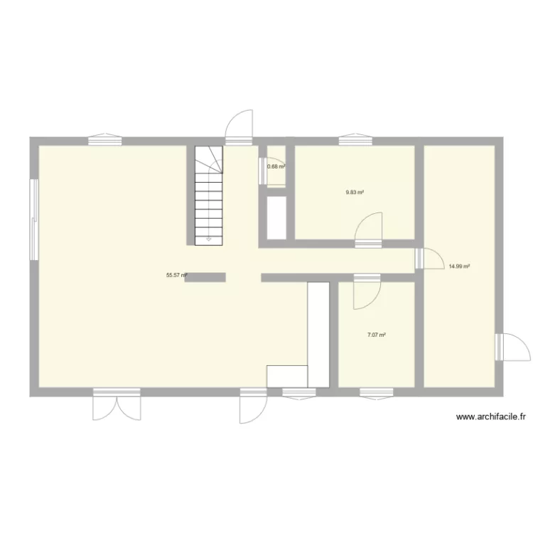 PAVILLON FRIVILLE RDC. Plan de PAVILLON FRIVILLE RDC. Plan de