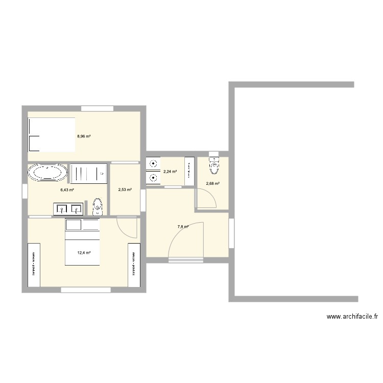 Les Granges New 2. Plan de 0 pièce et 0 m2