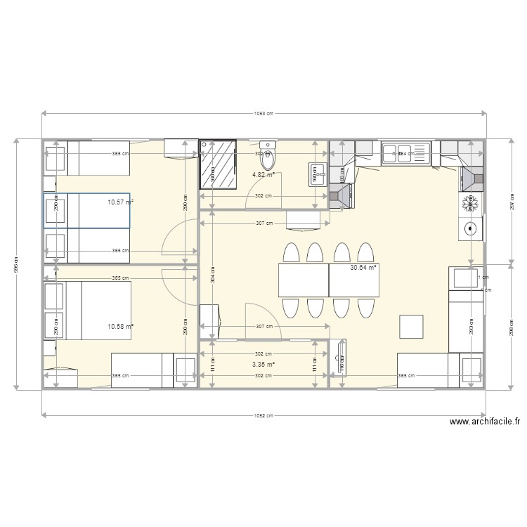 MODELE FILL MODIFIE. Plan de 0 pièce et 0 m2