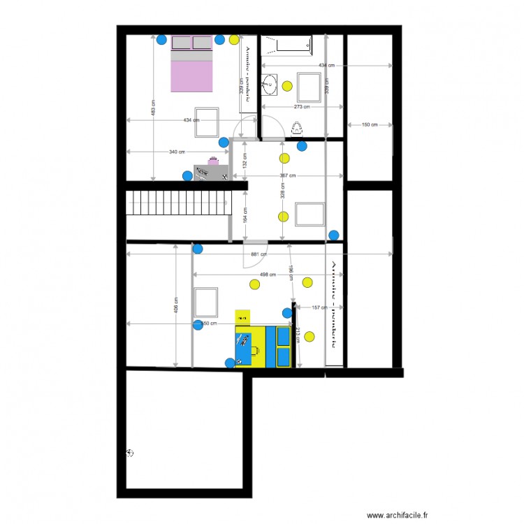 PLAN ETAGE final . Plan de 0 pièce et 0 m2