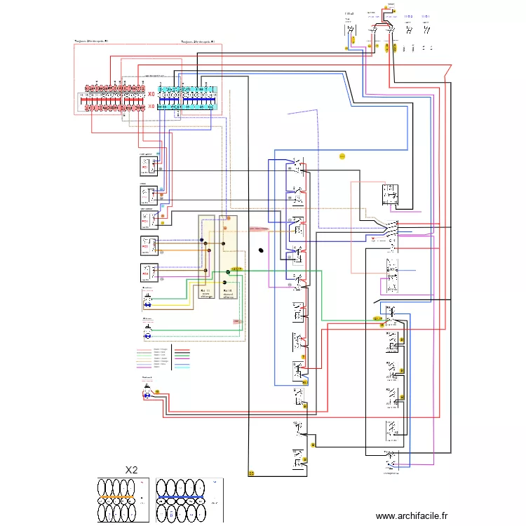 coffret Num&eacute;ro 3  &eacute;tablit  citernes. Plan de 