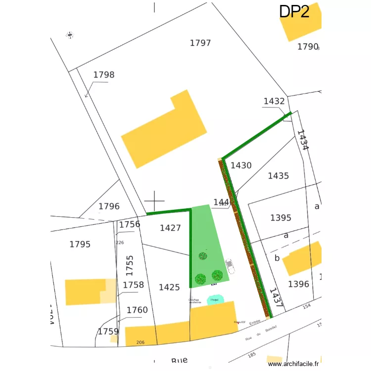 Plan de masse3. Plan de 