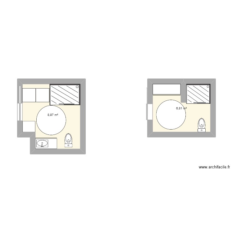 salle de bain. Plan de 0 pièce et 0 m2