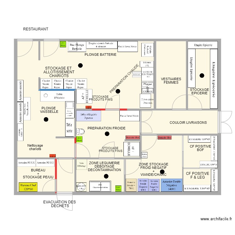 Plan de cuisine Les Myosotis 3. Plan de 0 pièce et 0 m2