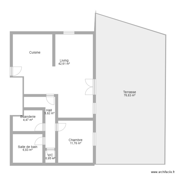 plan rdc louis debrouck 5190. Plan de 0 pièce et 0 m2