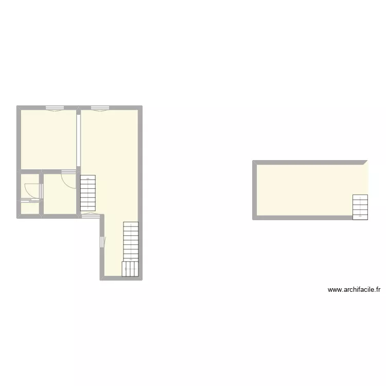 BUQUET - ROUEN. Plan de 