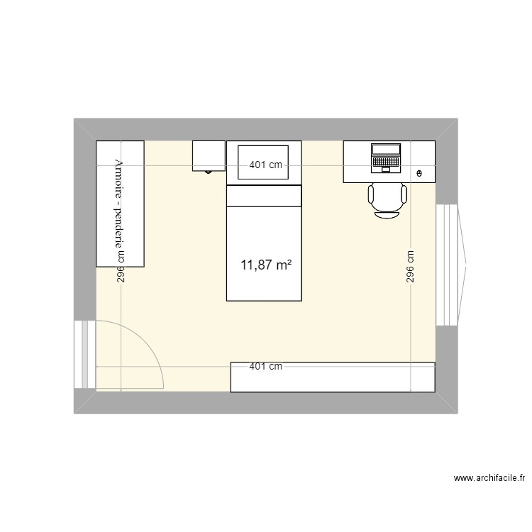 breteuil chambre anna. Plan de 0 pièce et 0 m2