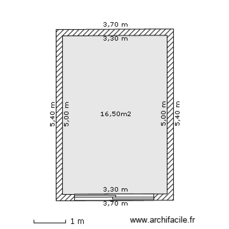 studio. Plan de studio. Plan de