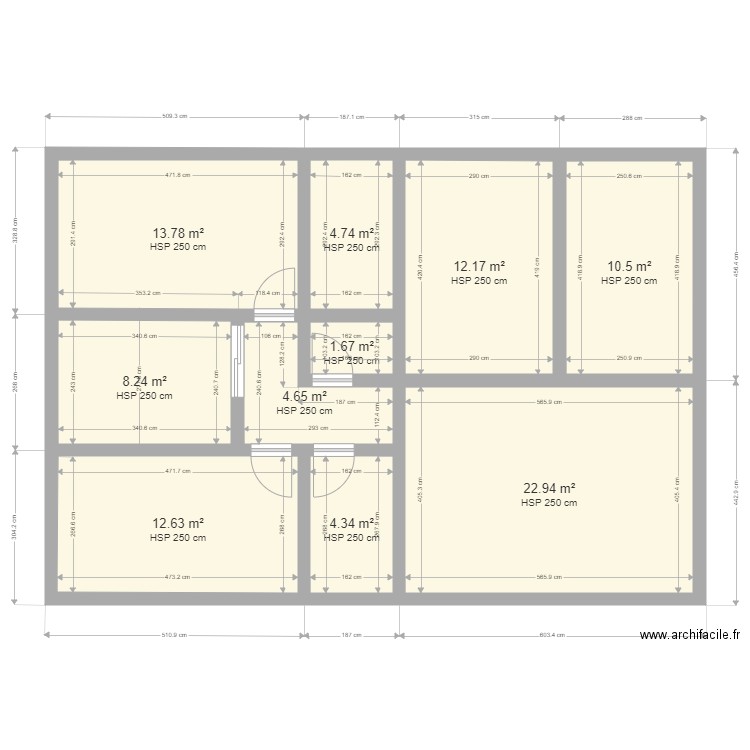 117m2 idee3. Plan de 0 pièce et 0 m2