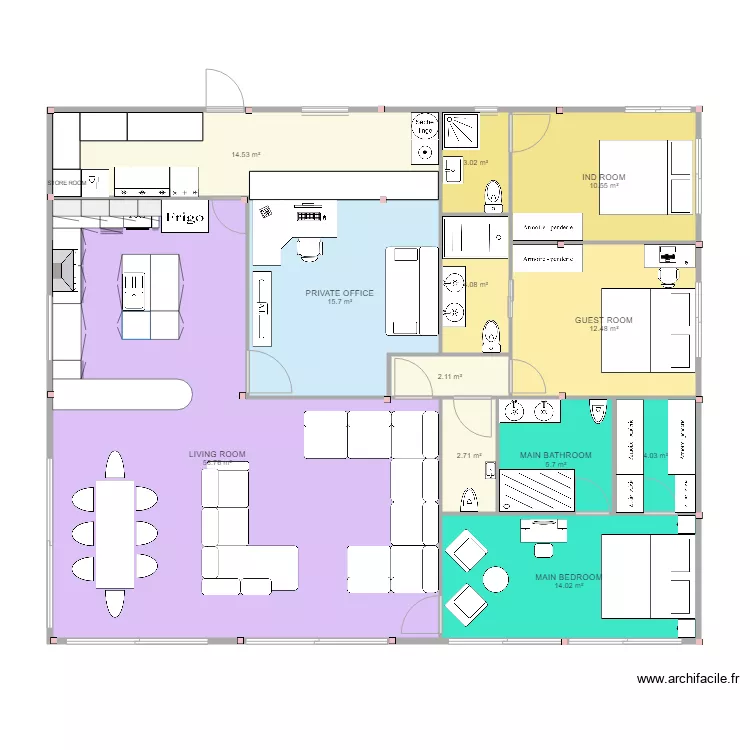 caraibLEAVINGHOUSEshorten. Plan de 