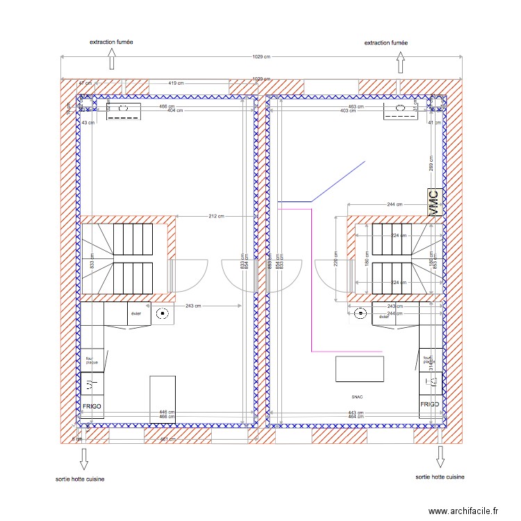 maison RDC  sans accès  single plan. Plan de 0 pièce et 0 m2