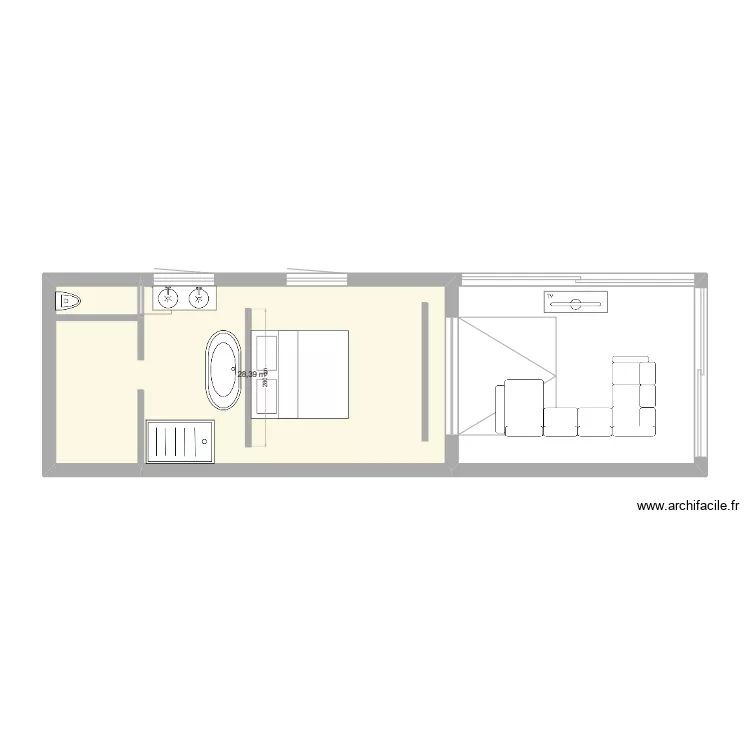 maison . Plan de maison . Plan de