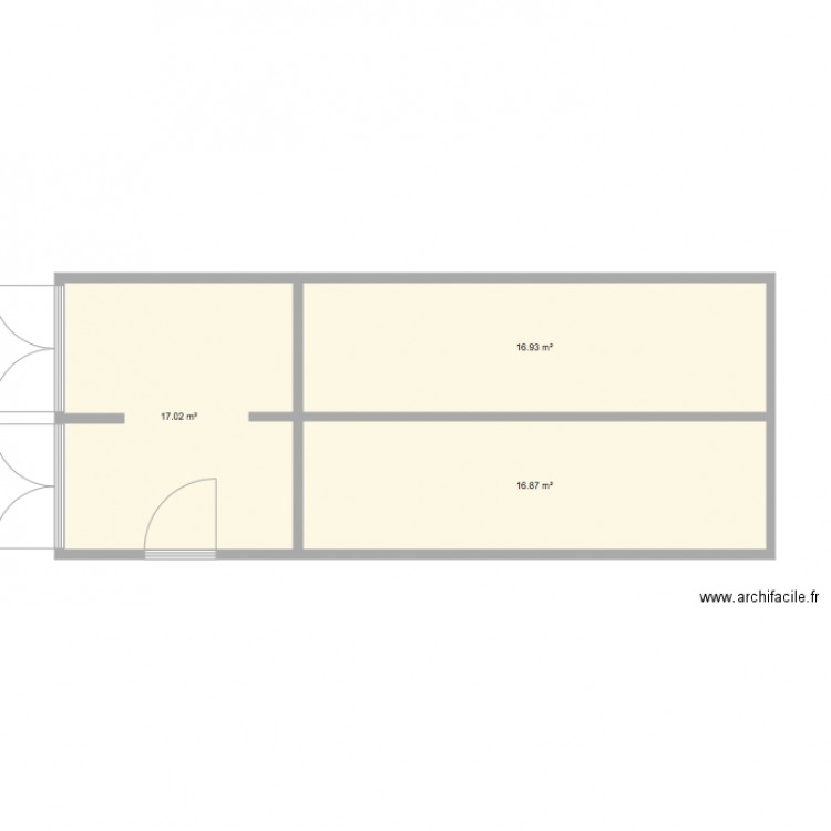 Container. Plan de 0 pièce et 0 m2