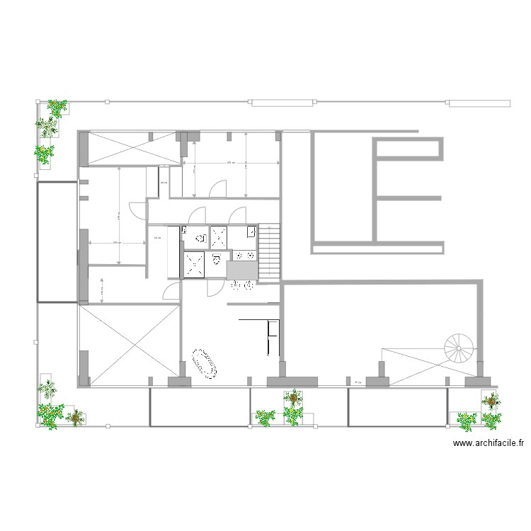 20Aup4 olaf alternatief 2. Plan de 0 pièce et 0 m2