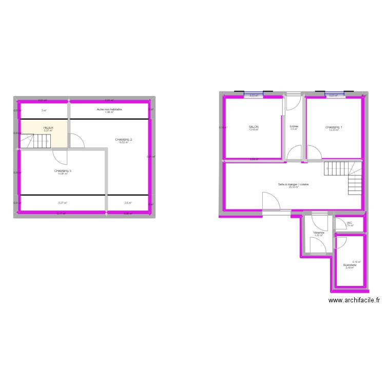 DP - APRES 124 CHE DES POSTE. Plan de 0 pièce et 0 m2