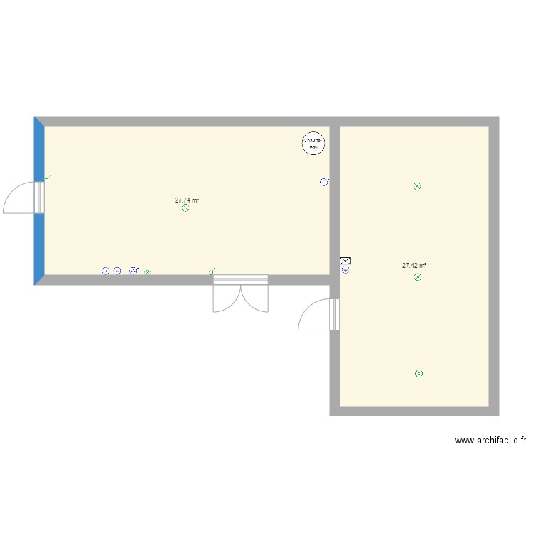 wiltord sous sol. Plan de 0 pièce et 0 m2