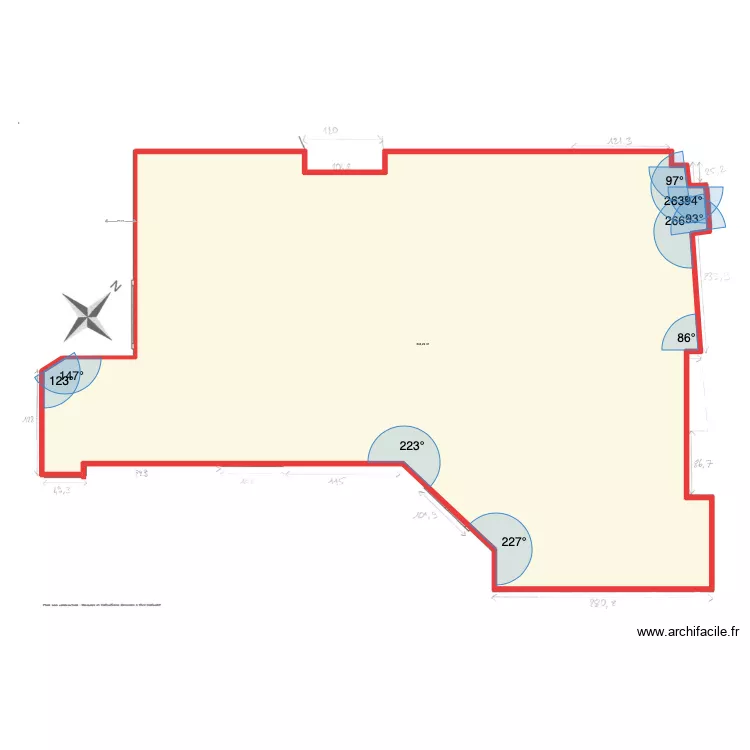 Matthieu &Hortense Clichy. Plan de 