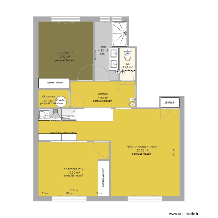 lot 3. Plan de 0 pièce et 0 m2