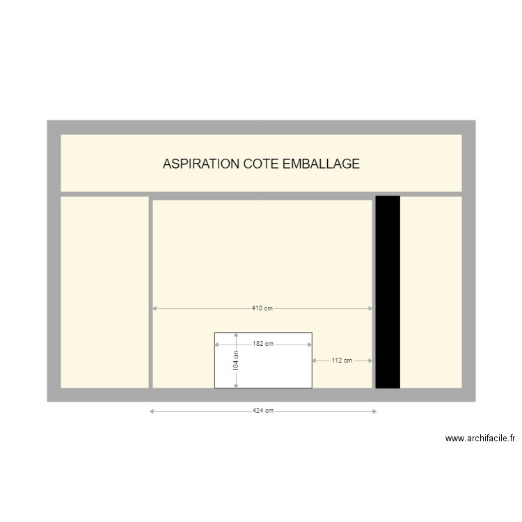  ASPIRATION COTE EMBALLAGE. Plan de 0 pièce et 0 m2
