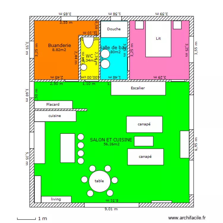 Casa 2. Plan de Casa 2. Plan de