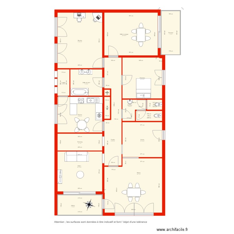 BI 2139 côté. Plan de 0 pièce et 0 m2