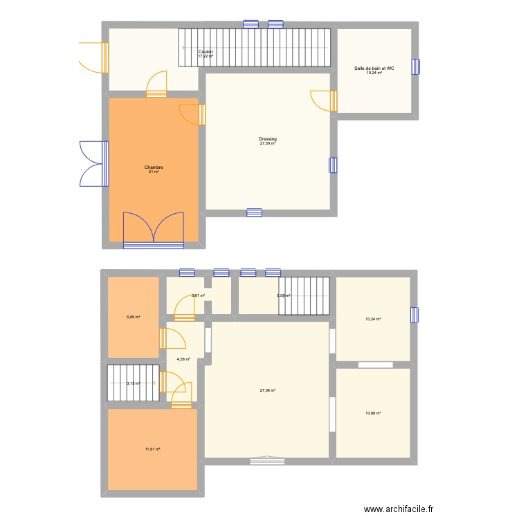 Broissia - sous-sol. Plan de 0 pièce et 0 m2