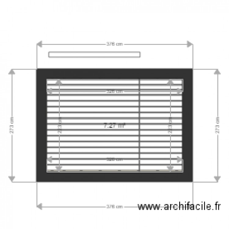 terrasse. Plan de 0 pièce et 0 m2