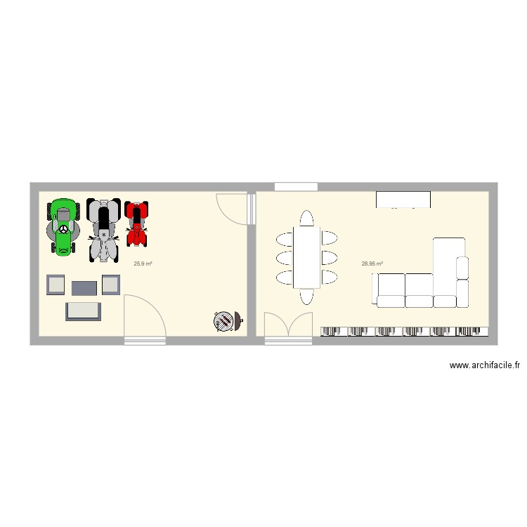 arriere grange. Plan de 0 pièce et 0 m2