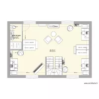 Niveau R+1 - Modifi&eacute; deuxi&egrave;me id&eacute;e